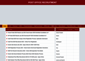 Postofficerecruitment.com thumbnail