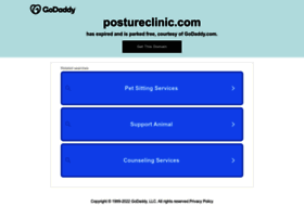 Postureclinic.com thumbnail
