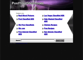 Postyourghost.com thumbnail