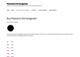 Potassiumpermanganate.co.uk thumbnail