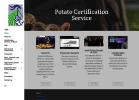 Potatocertification.co.za thumbnail