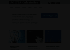 Power-calculation.com thumbnail