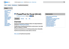 Powerpivot-for-excel-64-bit.updatestar.com thumbnail