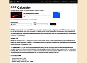 Ppf-calculator.in thumbnail