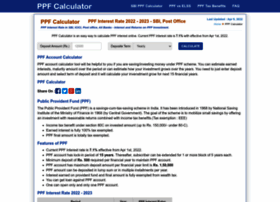 Ppf-calculator.org thumbnail