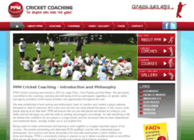 Ppmcricketcoaching.co.uk thumbnail