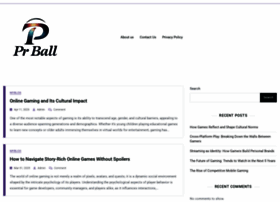 Pr-ball.com thumbnail