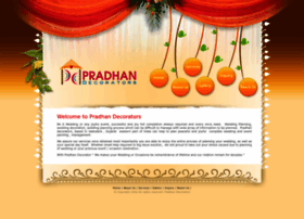Pradhandecorators.com thumbnail