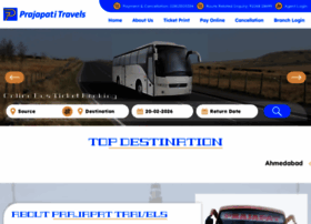 Prajapatitravels.com thumbnail
