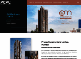 Pranavconstructions.com thumbnail