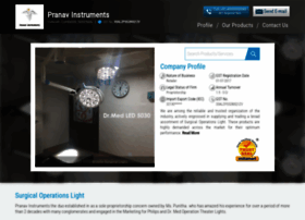Pranavinstruments.com thumbnail