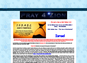 Pray4zion.org thumbnail