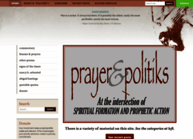 Prayerandpolitiks.org thumbnail