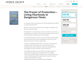 Prayerofprotection.josephprince.org thumbnail
