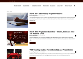 Prayerpointsaltar.com.ng thumbnail