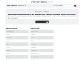 Prayertimes.date thumbnail