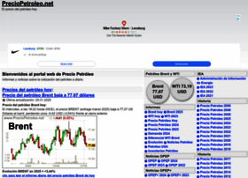 Preciopetroleo.net thumbnail Preciopetroleo.net thumbnail