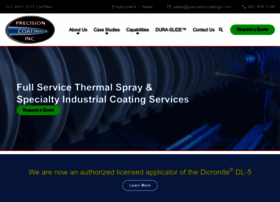 Precisioncoatings.com thumbnail