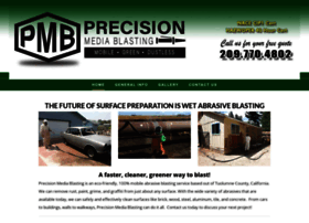 Precisionmediablasting.com thumbnail