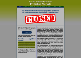 Predictionmarkets.ca thumbnail