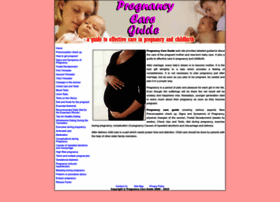 Pregnancycareguide.com thumbnail