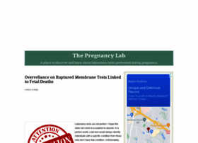 Pregnancylab.net thumbnail