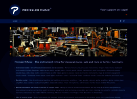 Preissler-music.com thumbnail