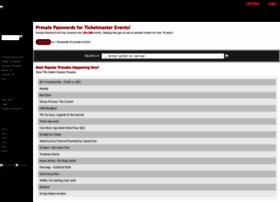 Presalepasswordinfo.com thumbnail