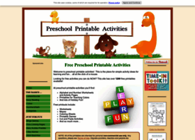 Preschool-printable-activities.com thumbnail