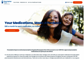 Prescriptionhope.com thumbnail