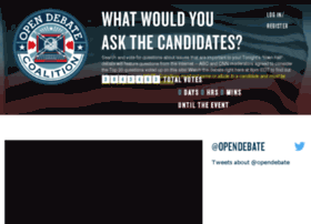 Presidentialopenquestions.com thumbnail