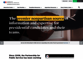 Presidentialtransition.org thumbnail