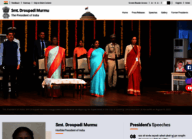 Presidentofindia.gov.in thumbnail