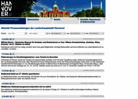 Presse.hannover-stadt.de thumbnail