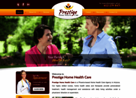 Prestigehomehealthcare.net thumbnail