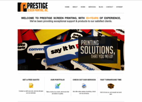 Prestigescreenprinting.com thumbnail