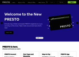 Prestocard.ca thumbnail