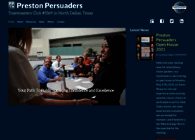 Prestonpersuaders.org thumbnail