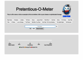 Pretentious-o-meter.co.uk thumbnail Pretentious-o-meter.co.uk thumbnail