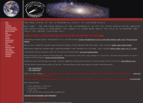 Pretoria-astronomy.co.za thumbnail