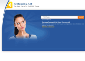 Pretrades.net thumbnail
