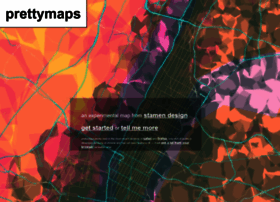 Prettymaps.stamen.com thumbnail