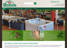 Prianosbilliardsandbackyards.com thumbnail