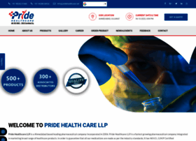 Pridehealthcare.in thumbnail