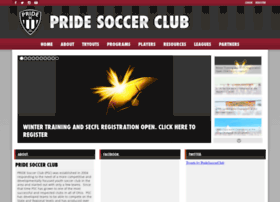 Pridesoccerclub.com thumbnail