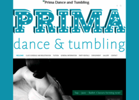 Primadanceandtumbling.com thumbnail
