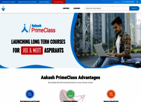 Primeclass.aakash.ac.in thumbnail