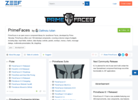 Primefaces.zeef.com thumbnail