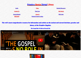 Primitivebaptist.net thumbnail