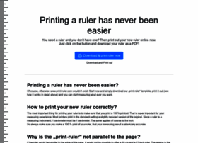 Print-ruler.com thumbnail